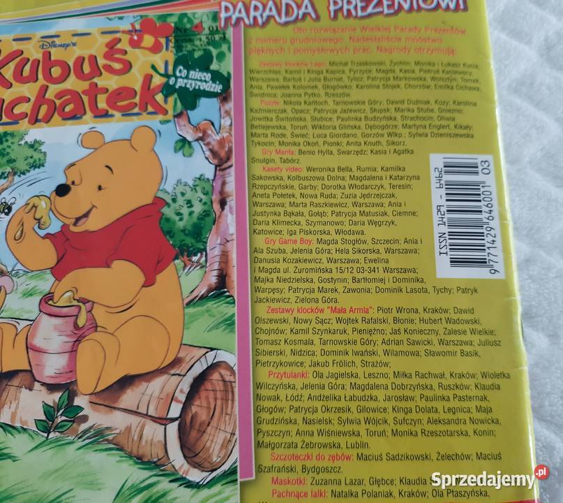 Kubuś Puchatek 32001 Egmont Książeczki dzieci