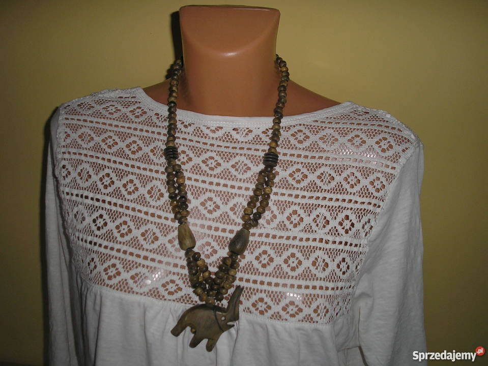 Wisior słoń 2 bransoletki drzewo sandałowe pomorskie Słupsk