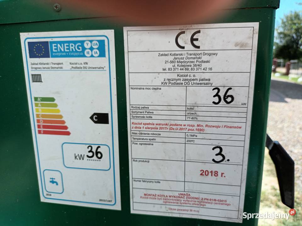 Piec śmieciuch Derewiczna