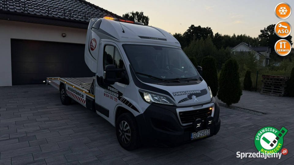 inne Peugeot Boxer Auto laweta 22 hdi nowy Specjalne Gdańsk