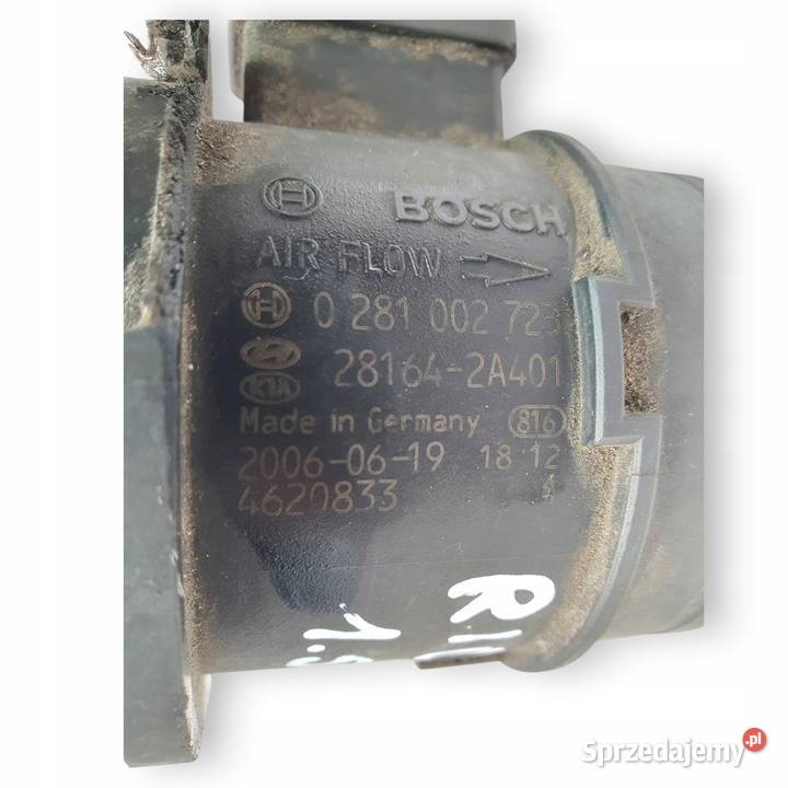 PRZEPŁYWOMIERZ Kia Rio II 15 CRDi 281642A401 osobowe lubelskie