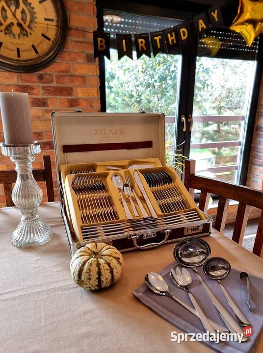 Walizka srebrna sztućce sprzedam