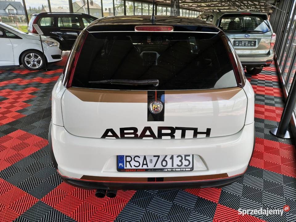 Fiat Punto ABARTH PIĘKNY Niski Oryg Przebieg nieuszkodzony Zarszyn