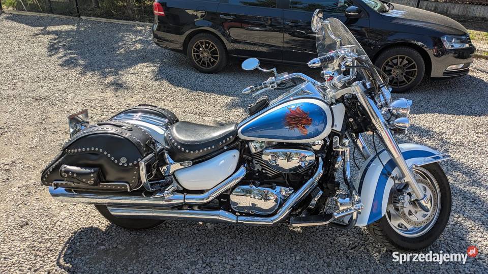 Suzuki Intruder Boulevard 1500 kufry Sosnowiec