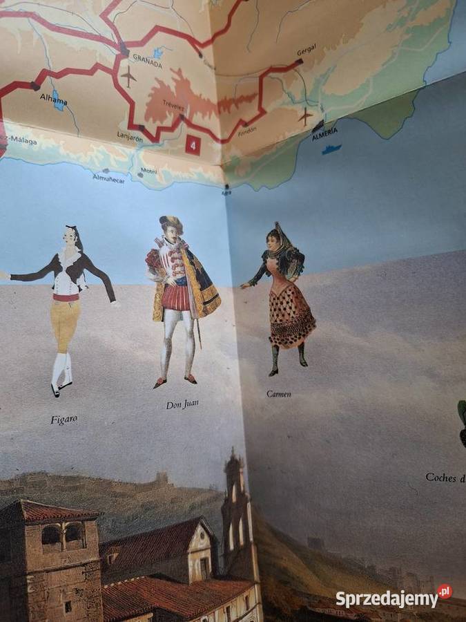 Tours of Andalusia 4 mapy turystyczne Mapy i przewodniki Kraków