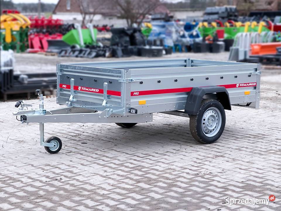 Przyczepka TEMARED PRO 2312 przyczepka burtowe Zielona Góra