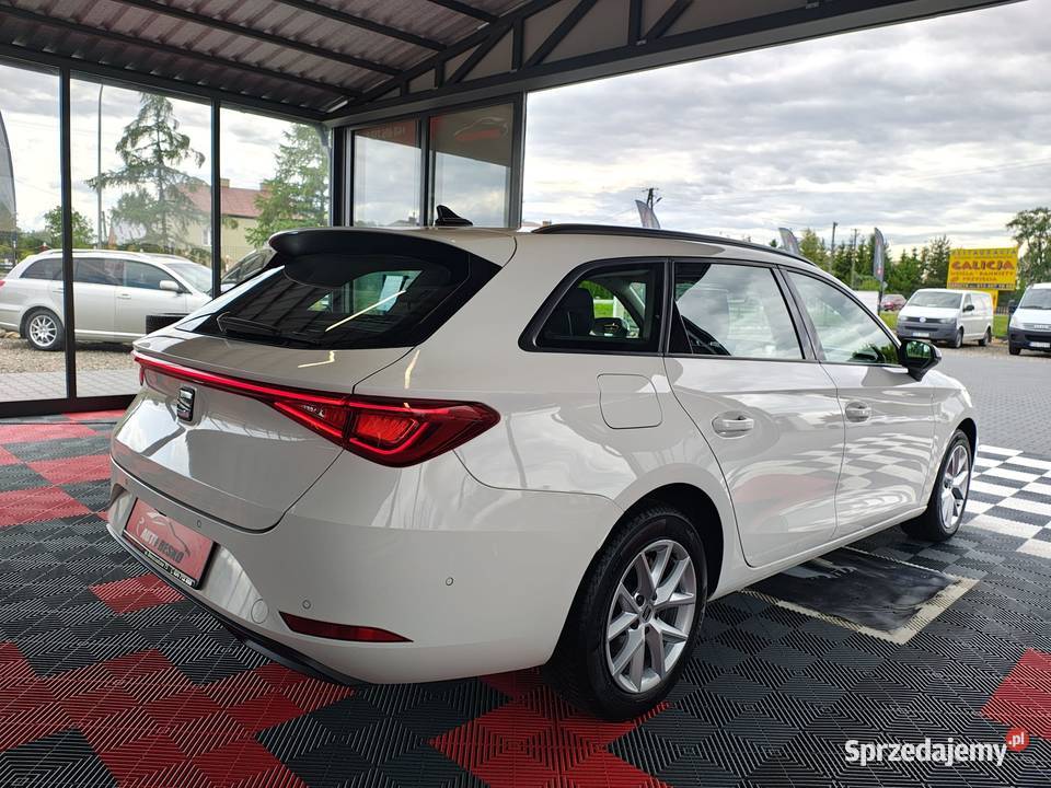 Seat Leon 2021r Sportstourer Automat 20TDI 150 biały Zarszyn
