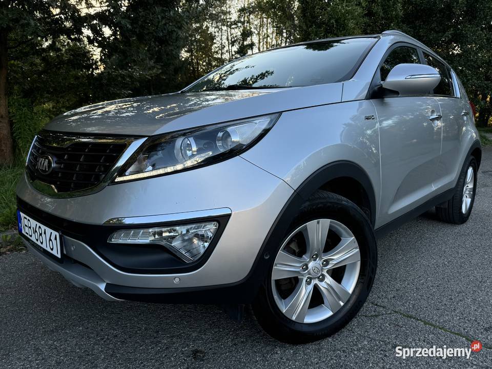Kia Sportage 20 CRDI 136 klimatronik Led welurowa tapicerka Elbląg