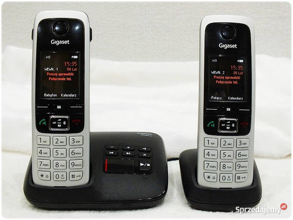 Telefon stacjonarny Gigaset C430A z sekretarką i Żary