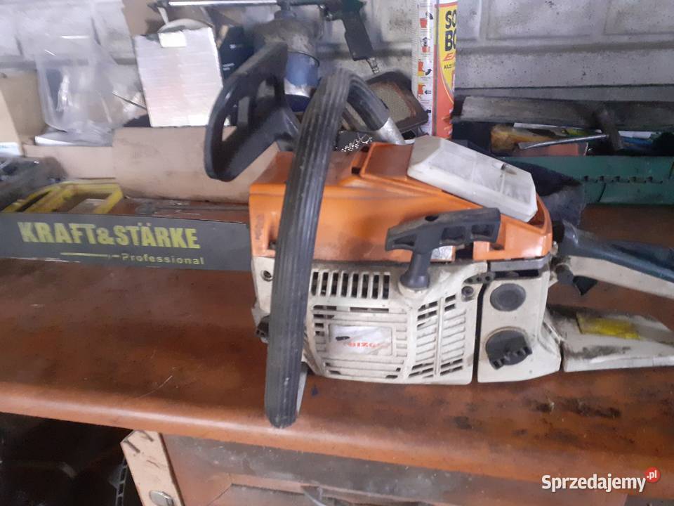 Pila spalinowa do remontu na czesci i duzo