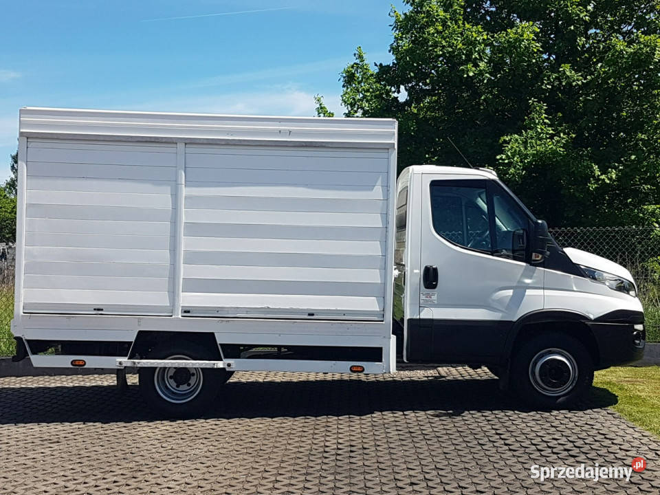 Iveco 70C18 KONTENER ROLETY BOK DO TRANSPORTU diesel śląskie Poręba