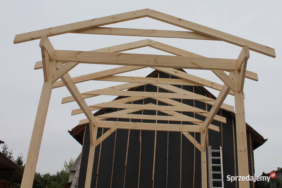 KONSTRUKCJA ALTANY 450x350 Wiata Pergola Garaż lubelskie Łuków