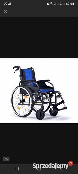 Wózek inwalidzki vermeiren D200 nowy