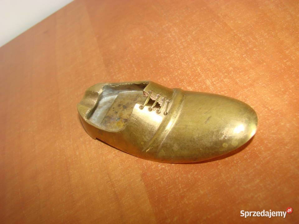 mosiężny but popielniczka Pruszcz Gdański sprzedam