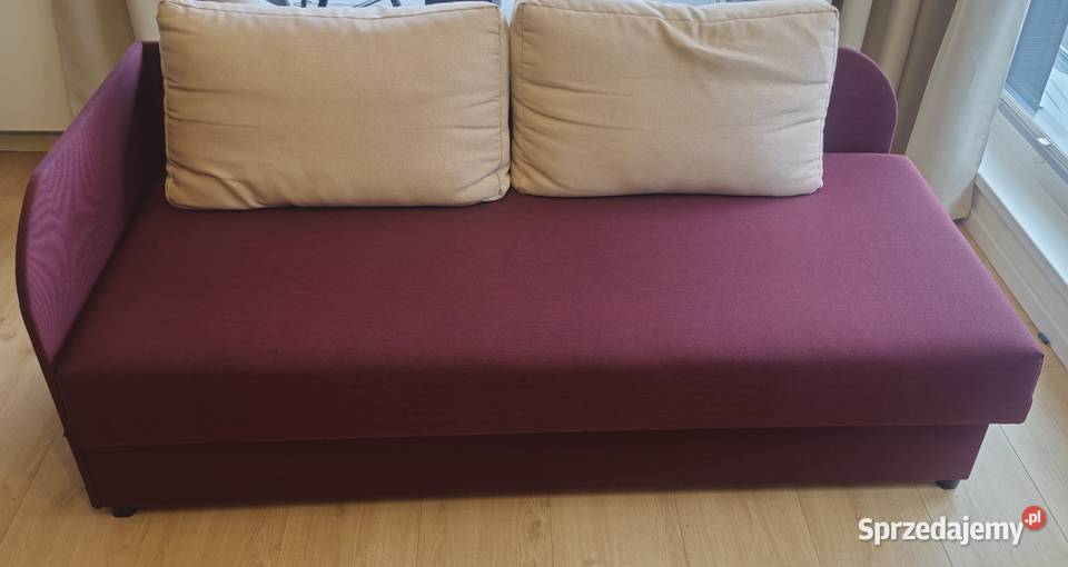 Sofa wersalka z funkcją spania i pojemnikiem na Gdańsk