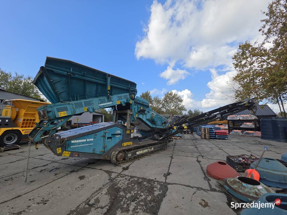 Przesiewacz Powerscreen Warrior 1200 2018 1890h Motoryzacja Trachy