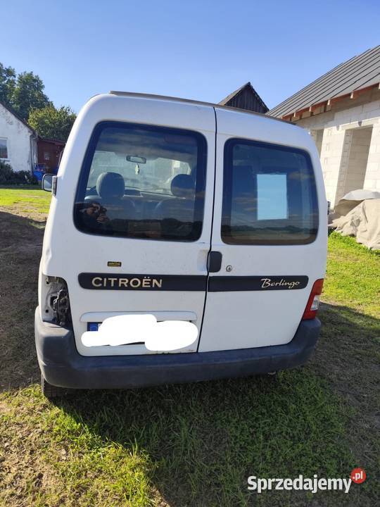 Citroen Berlingo 14 75 części osobowe Milicz