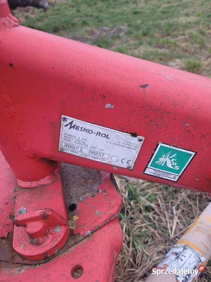 Przetrząsarka przetrząsarko zgrabiarka Mesko Sierpc