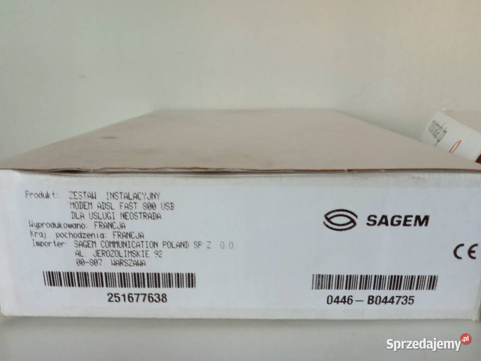 Modem Neostrada tp dodatki modem