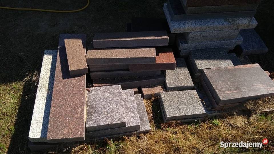 Płyta granitowa różne kształty lubelskie Parczew