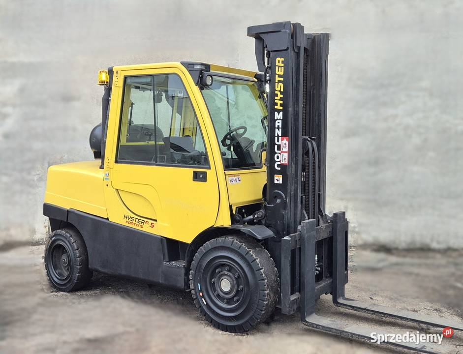 Hyster 5500 2017 TRIPLEX 4 sekcje wózek widłowy klimatyzacja śląskie Rybnik