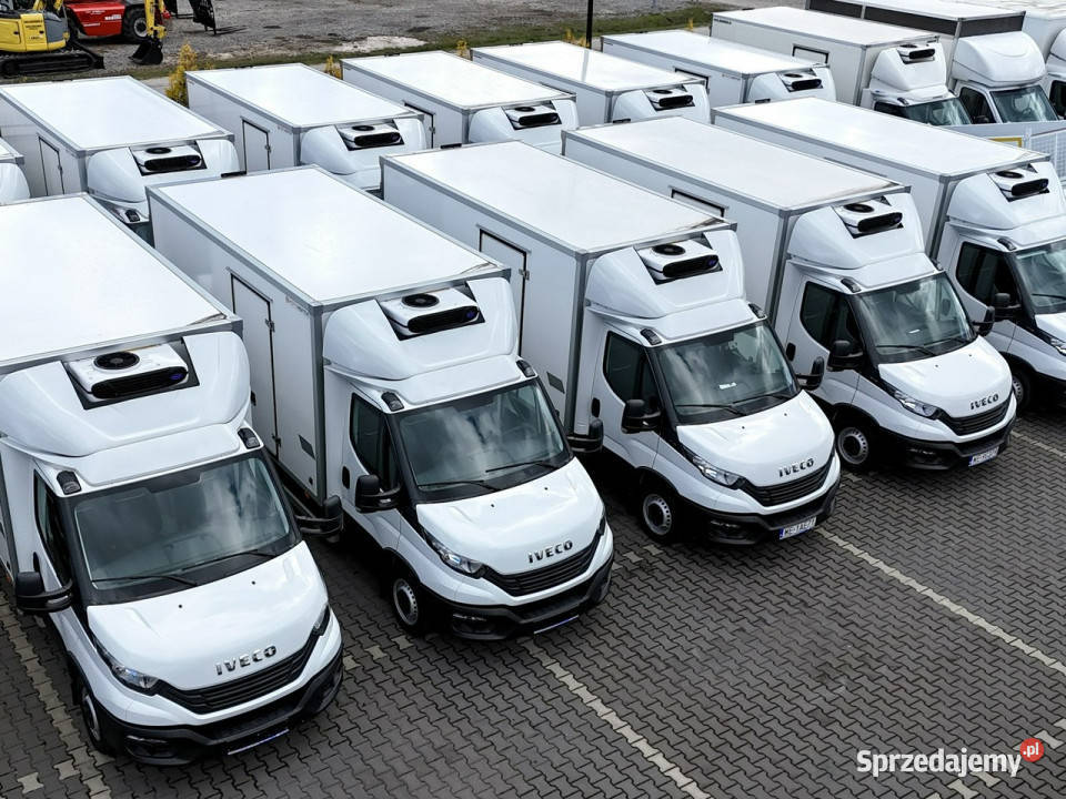 Iveco Daily 35S16 V 2024r CHŁODNIA 2929 8Palet czujnik deszczu Widełki sprzedam