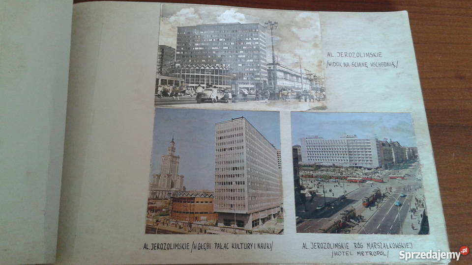 Starocie stary album o Warszawie pamiątka PRLu zachodniopomorskie Koszalin sprzedam