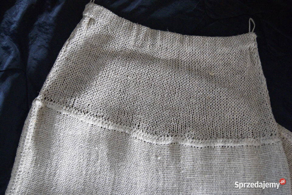 Spódnica len rękodzieło Łódź