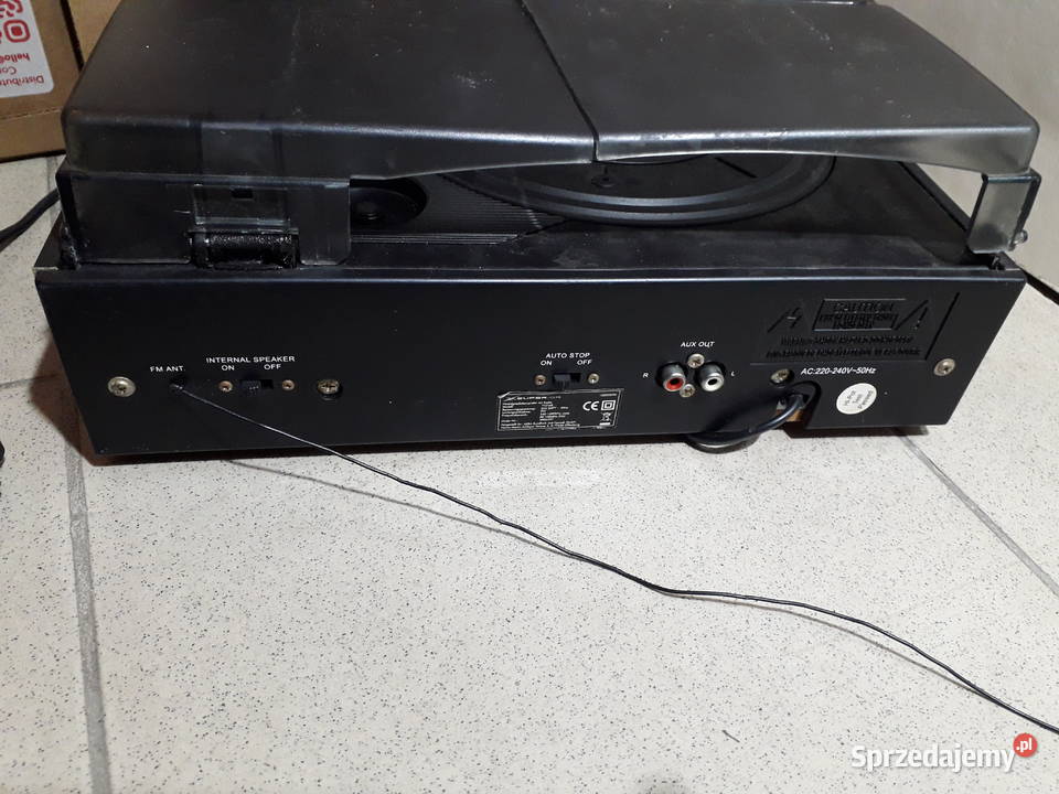 Gramofon WG417 Stereo Lux z głośnikami mazowieckie Warszawa