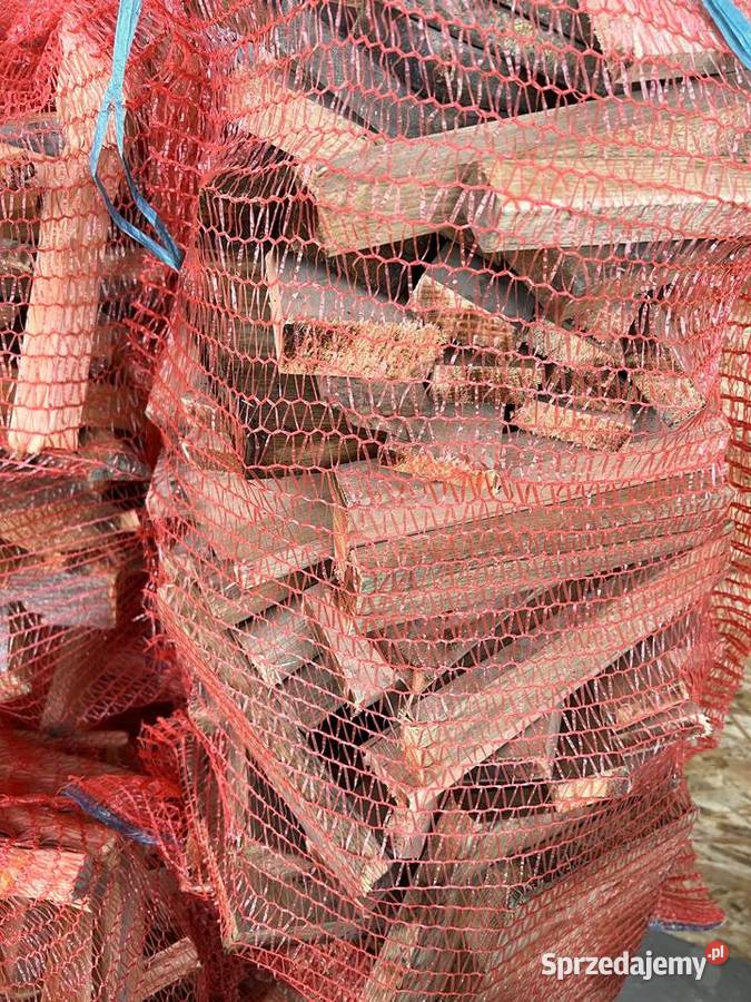 Drewno na rozpałkę 10 worków 220 sprzedam