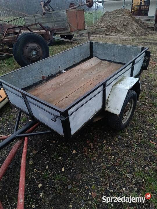 Przyczepka sam zarejestrowana 2 z 12 m Działoszyn