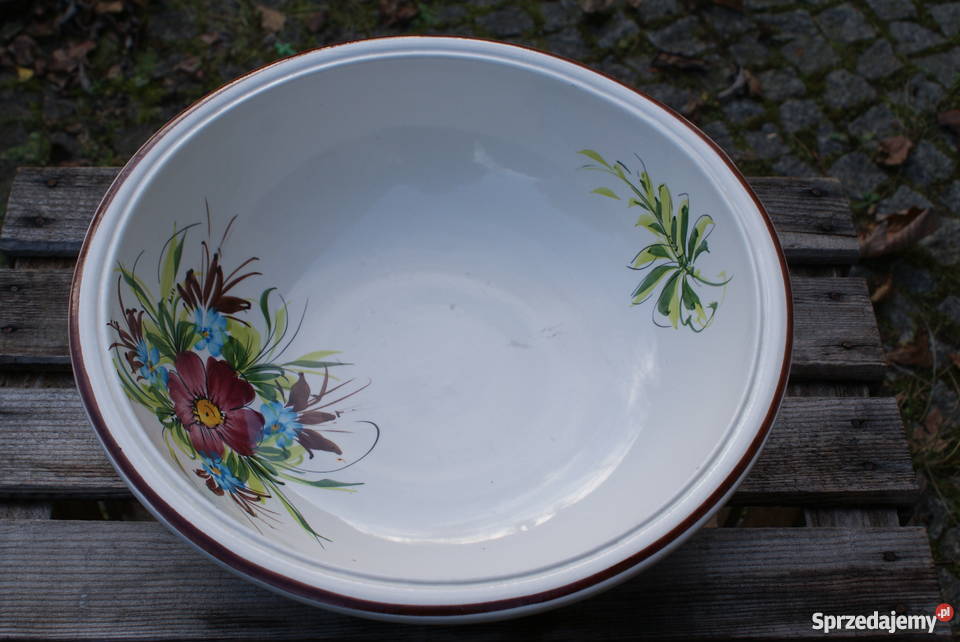 Ceramiczny komplet łazienkowy toaletowy dzban i mazowieckie Warszawa