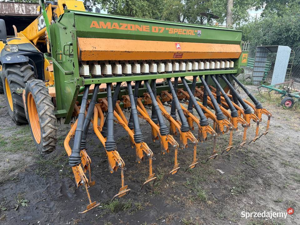 Amazone d7 z agregatem aktywnym Rolnictwo Trzemeszno sprzedam