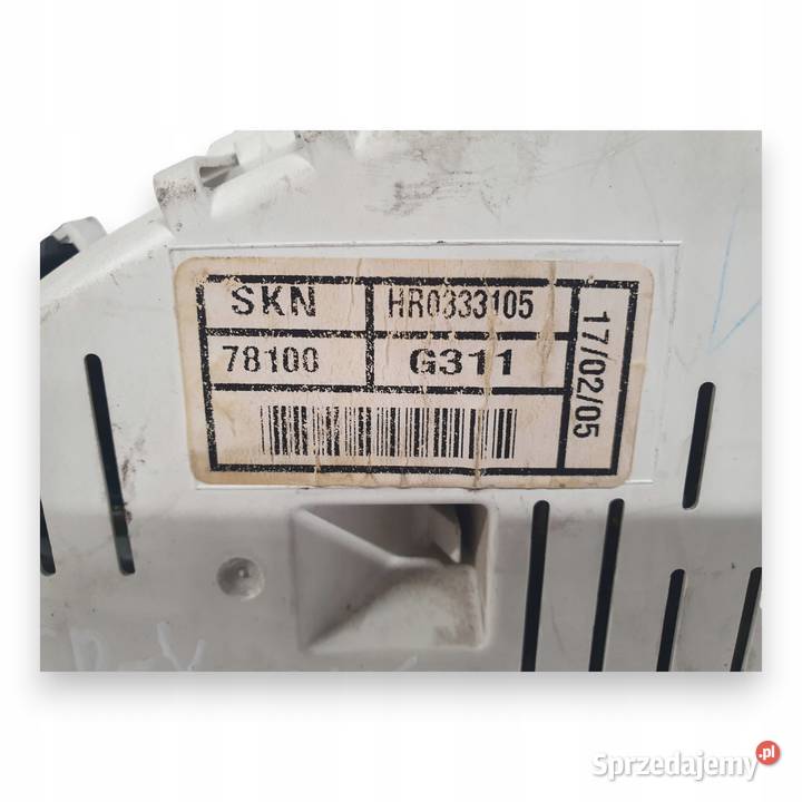 LICZNIK ZEGARY HR0333105 Honda CRV II 22 ICTDI Chełm