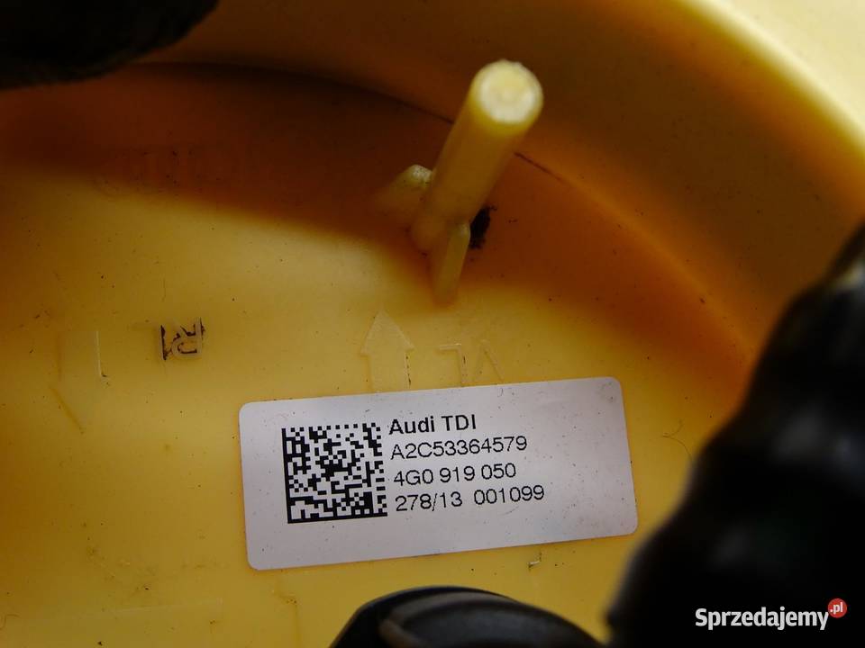 POMPA PALIWA PŁYWAK 4G0919050 AUDI A6 C7 4G 20 małopolskie