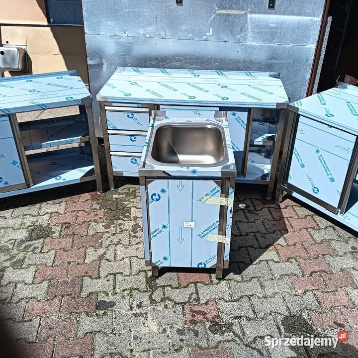 ZLEW GASTRONOMICZNY ZABUDWANY DRZWI ZAWIASOWE Słupia Kapitulna