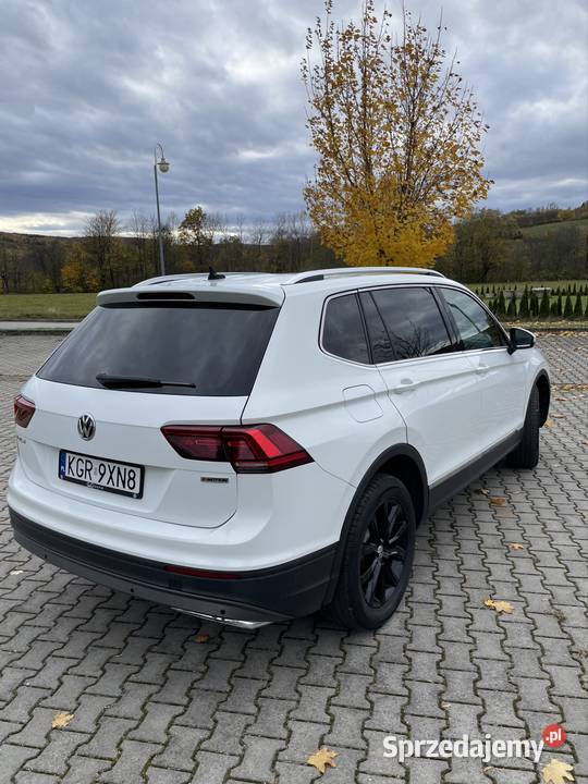 VW Tiguan Allspace 20 TSi Bogata wersja aluminiowe felgi Motoryzacja Gorlice