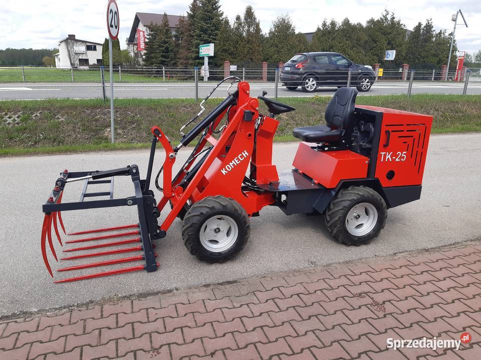 Ładowarka Przegubowa Miniładowarka 4x4 KOMECH Mińsk Mazowiecki sprzedam