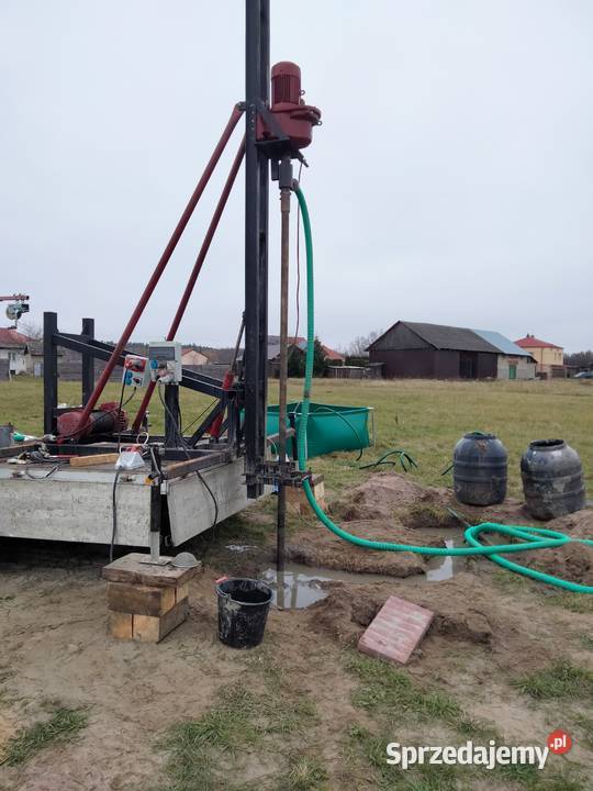 Tanio sprzedam wiertnicę do wiercenia studni lubelskie Kolonia Malennik