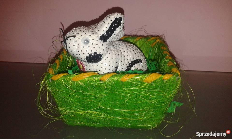 ozdoby z cekinów ZAJĄC Dekoracje i ozdoby Katowice sprzedam