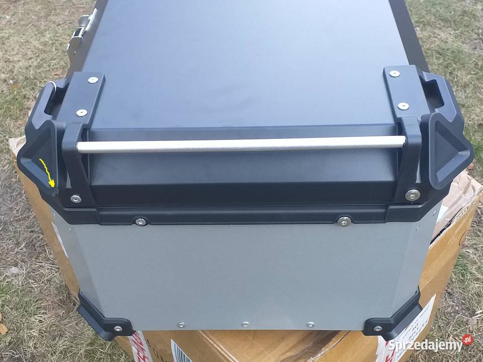 Kufer motocyklowy aluminiowy Lesanm 65L Kufry Wiązowna Kościelna sprzedam