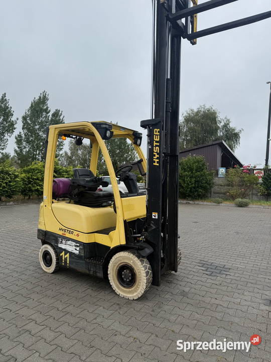 wózek widłowy HYSTER H16FT LPG 1600 320m wolny Wózki widłowe Działoszyn sprzedam
