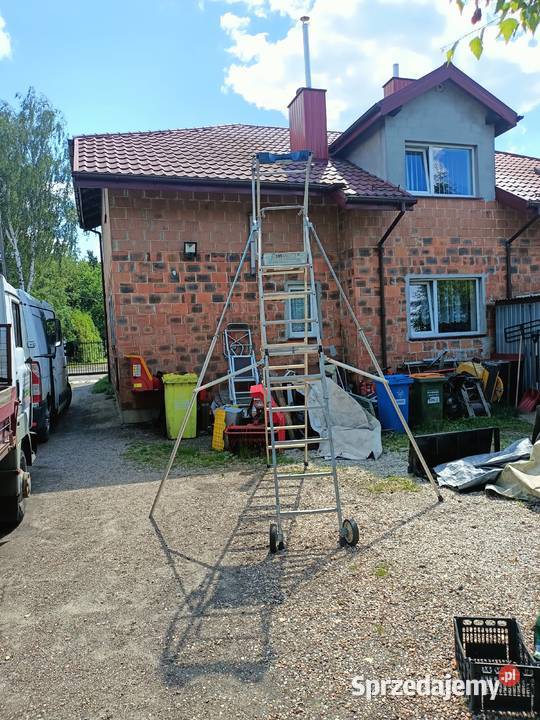 Drabina Aluminiowa Podest roboczy Rusztowanie Pabianice