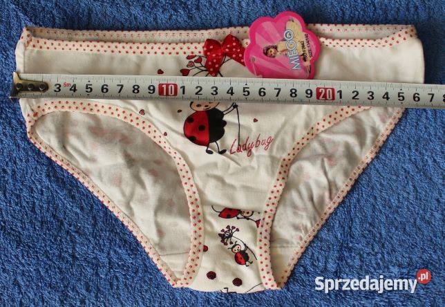 Figi dziewczęce bawełna 134140 2 Warszawa sprzedam