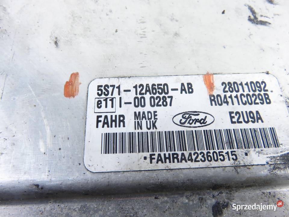 STEROWNIK FORD MONDEO MK3 III B5Y 22 TDCi QJBA osobowe Komputery