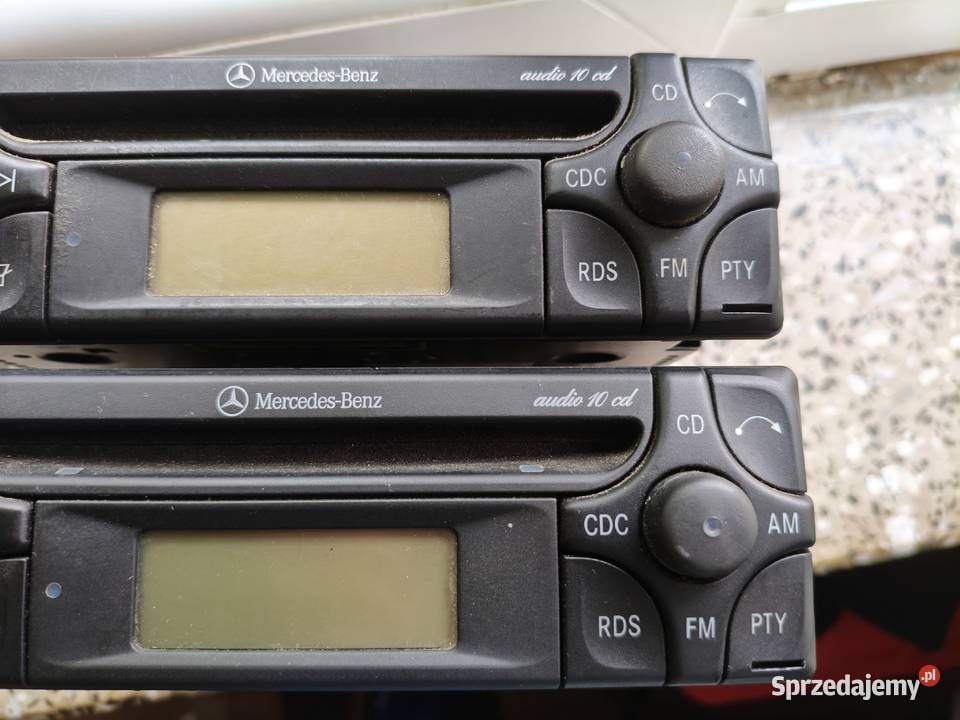 2x Radio Mercedes Audio 10cd Mercedes w124 w202 Chełm