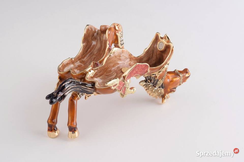 KOŃ PUZDERKO K KOPAL K Swarovskiego FABERGE Puławy
