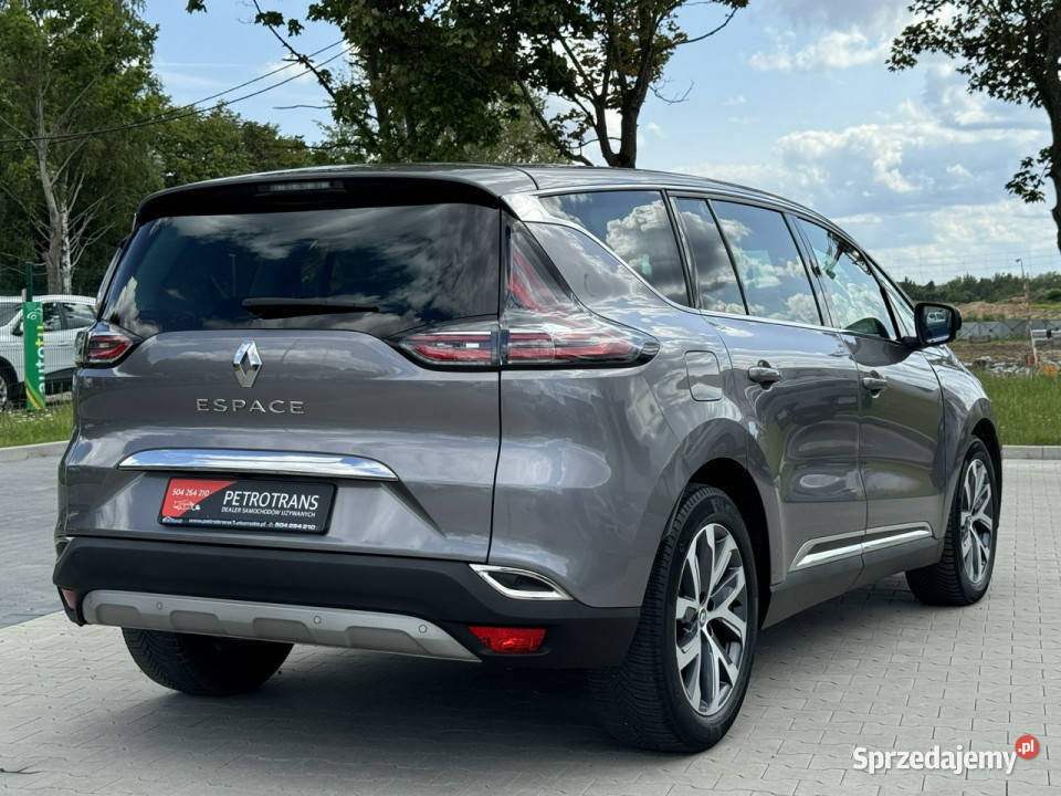 Renault Espace 16 DCI 160 Automat FULL LED 7 elektrochrom. lusterko wst. warmińsko-mazurskie Mrągowo