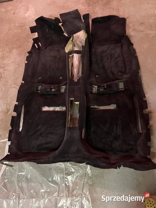 Audi a6 S6 C4 czarna wykładzina plastiki wnętrza Tapicerki samochodowe Katowice