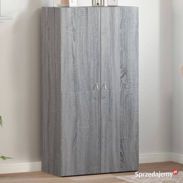 Szafka na dokumenty szary dąb sonoma 60x32x115 Pozostałe mazowieckie Warszawa